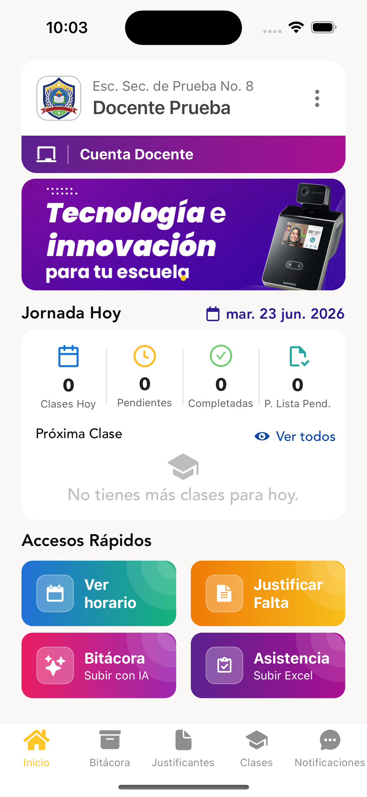 App Docente